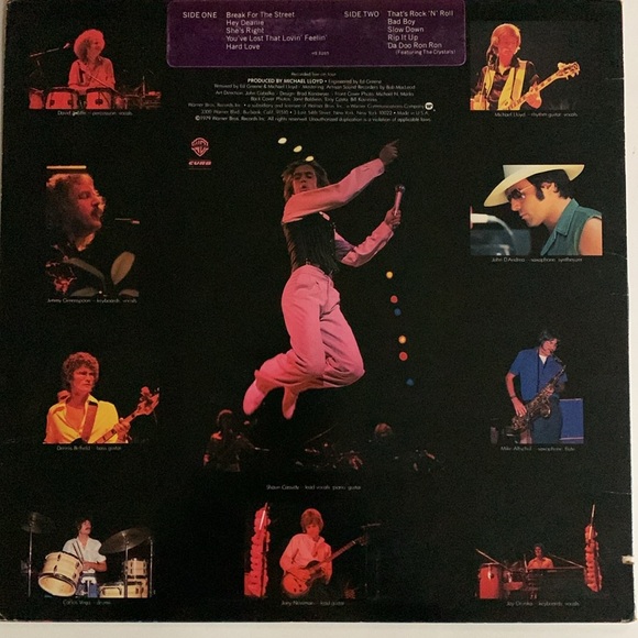 Record | Shaun Cassidy Live | Recorded Live on Tour | 1979 | Warner Bros - Picture 3 of 6